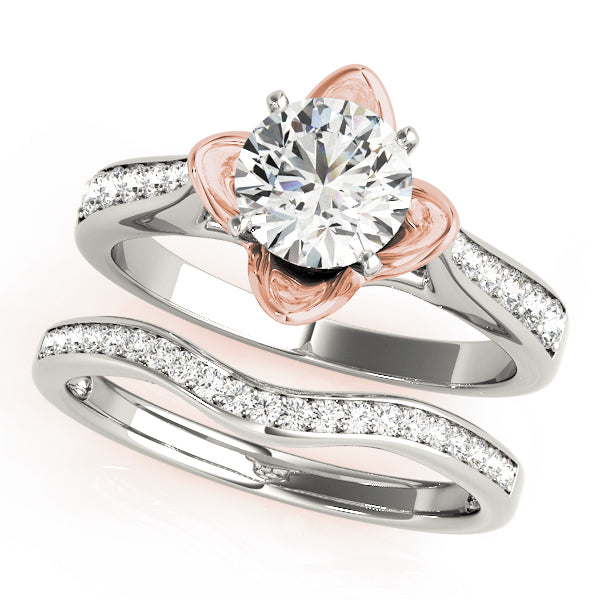 Engagement Rings Single Row Prong Set - TN50512-E