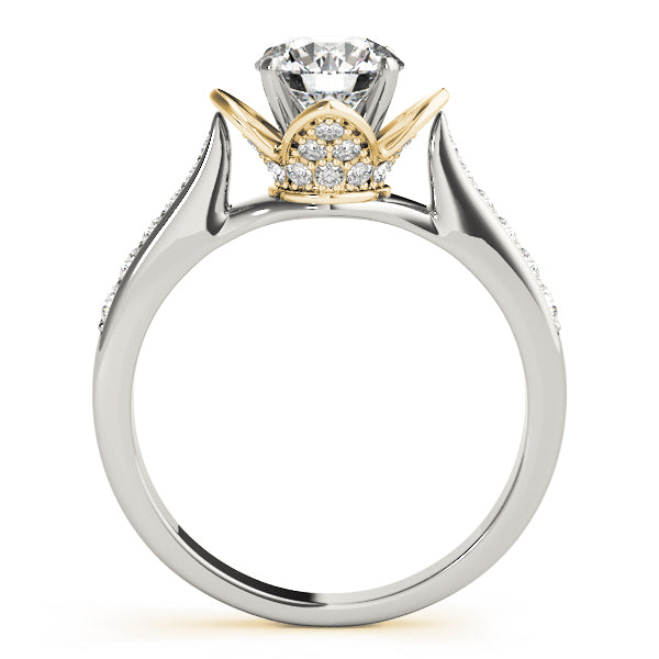 Engagement Rings Single Row Prong Set - TN50512-E