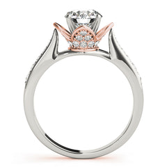 Engagement Rings Single Row Prong Set - TN50512-E