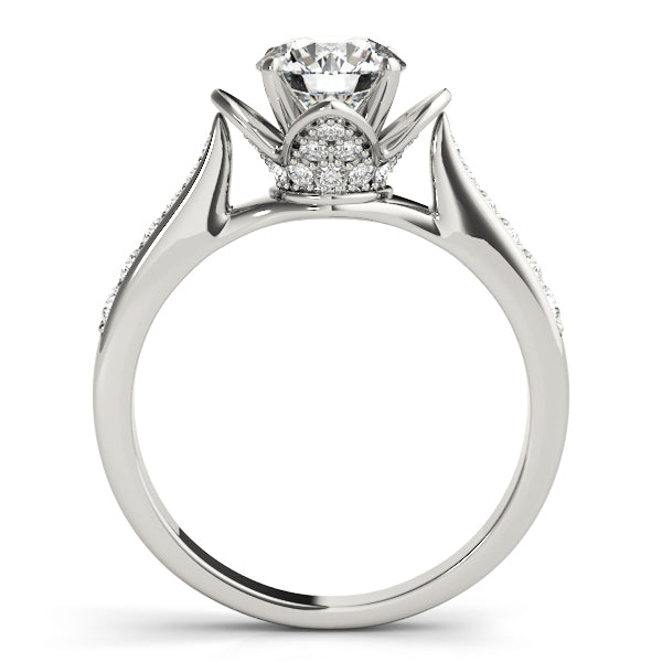 Engagement Rings Single Row Prong Set - TN50512-E