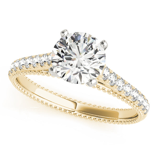 Engagement Rings Single Row Prong Set - TN50513-E