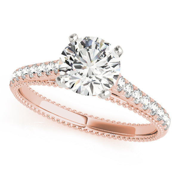 Engagement Rings Single Row Prong Set - TN50513-E