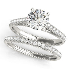 Engagement Rings Single Row Prong Set - TN50513-E