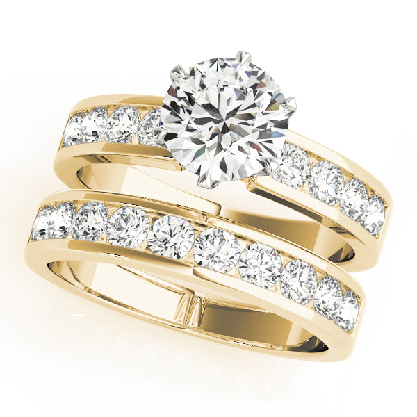 Engagement Rings Single Row Channel Set - TN50520-E