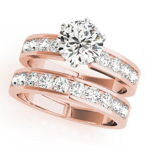 Engagement Rings Single Row Channel Set - TN50520-E