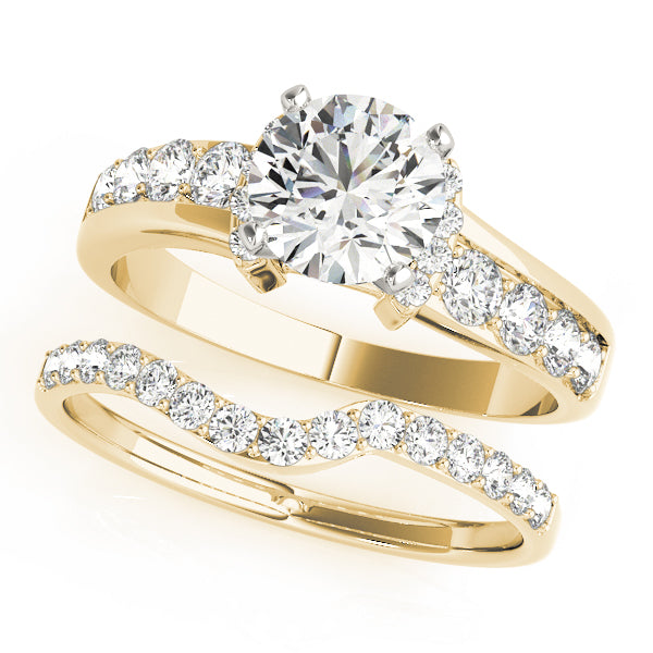 Engagement Rings Single Row Prong Set - TN50522-E