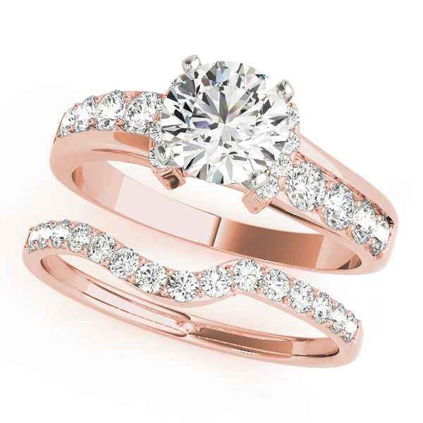 Engagement Rings Single Row Prong Set - TN50522-E