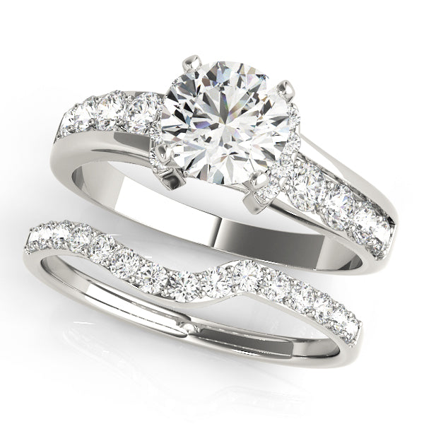 Engagement Rings Single Row Prong Set - TN50522-E