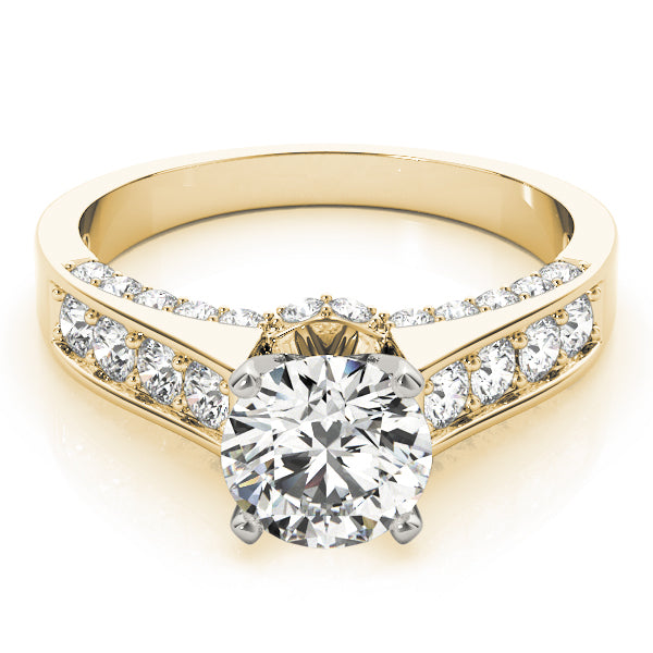 Engagement Rings Single Row Channel Set - TN50525-E