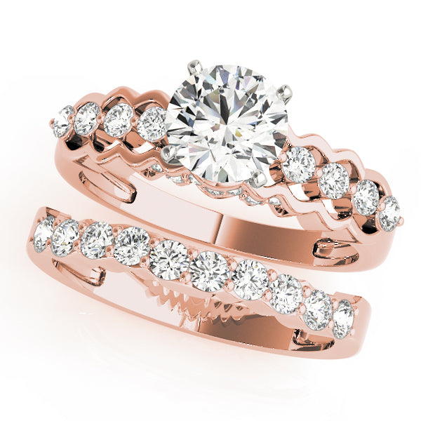 Engagement Rings Single Row Prong Set - TN50526-E