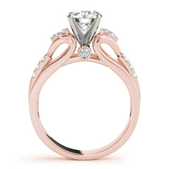 Engagement Rings 3 Stone Round - TN50528-E