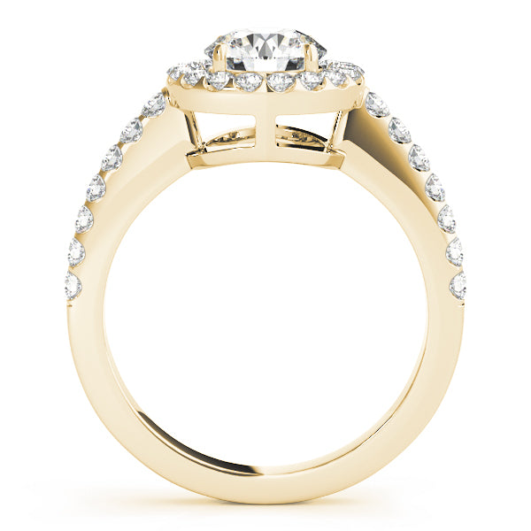 Engagement Rings Halo Round - TN50530-E