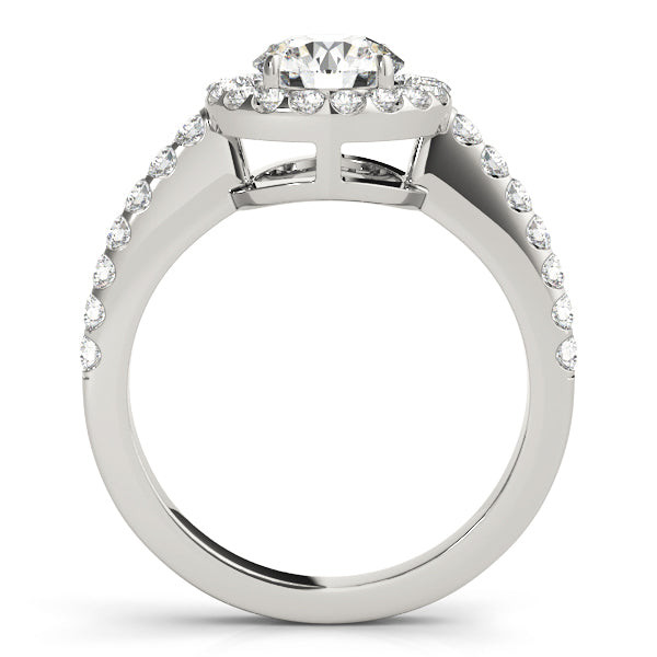 Engagement Rings Halo Round - TN50530-E