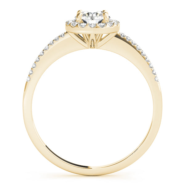 Engagement Rings Halo Round - TN50541-E