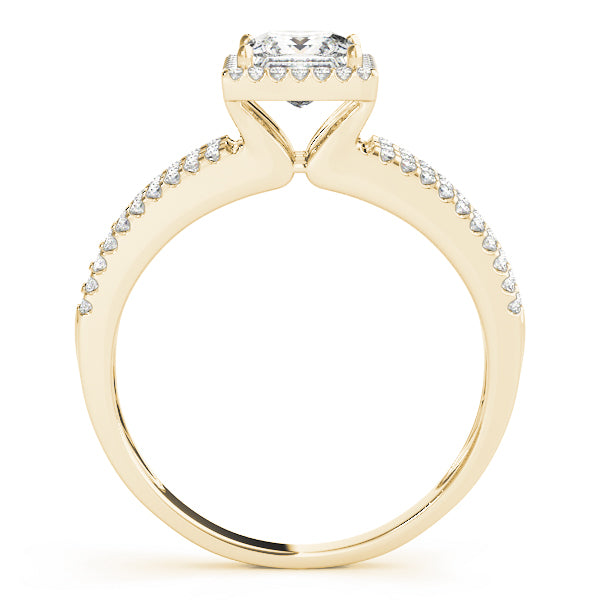 Engagement Rings Halo Square & Cushion - TN50548-E