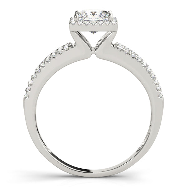 Engagement Rings Halo Square & Cushion - TN50548-E