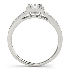 Engagement Rings Halo Square & Cushion - TN50549-E