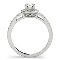 Engagement Rings Halo Round - TN50550-E