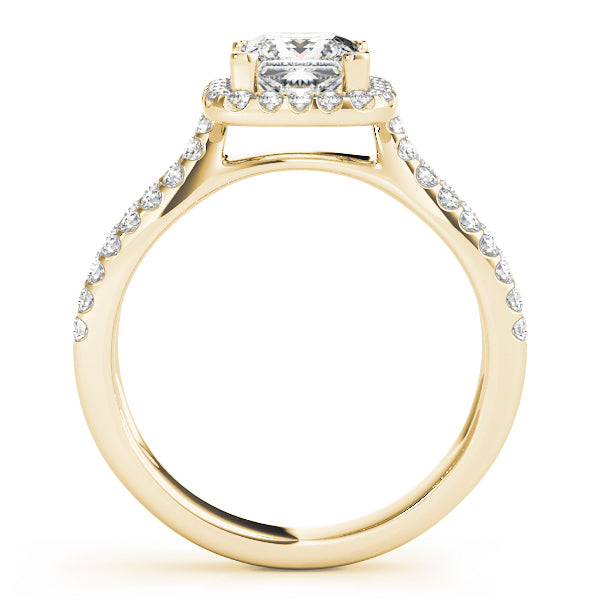 Engagement Rings Halo Square & Cushion - TN50552-E