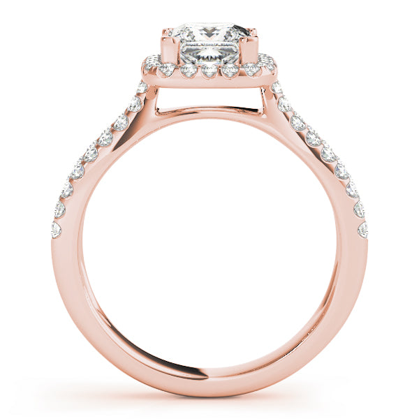 Engagement Rings Halo Square & Cushion - TN50552-E