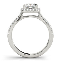 Engagement Rings Halo Square & Cushion - TN50552-E