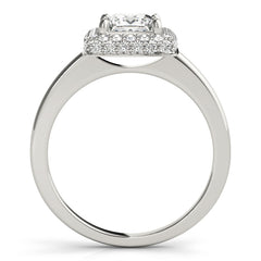 Engagement Rings Halo Square & Cushion - TN50565-E