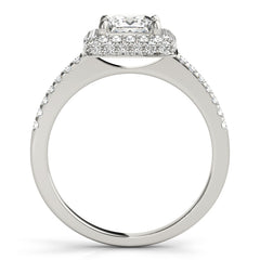 Engagement Rings Halo Square & Cushion - TN50568-E