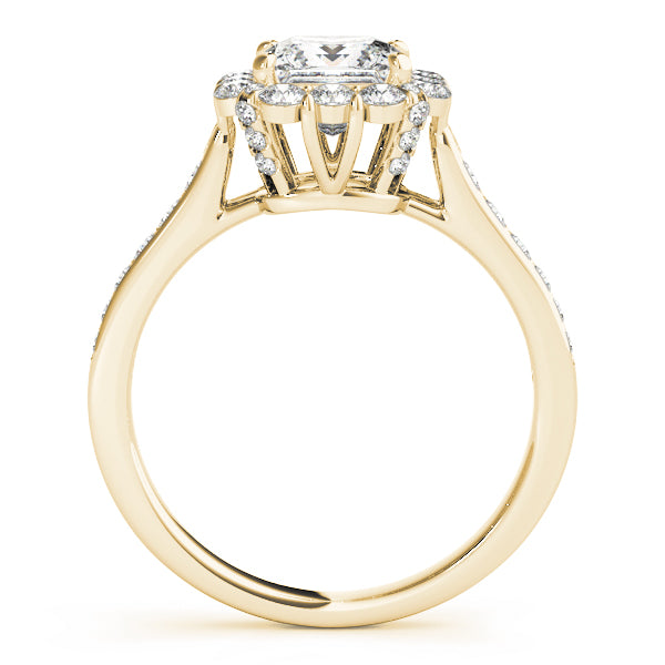 Engagement Rings Halo Square & Cushion - TN50588-E