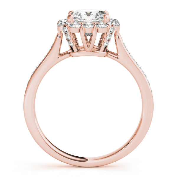 Engagement Rings Halo Square & Cushion - TN50588-E