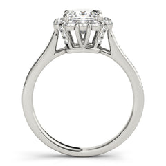 Engagement Rings Halo Square & Cushion - TN50588-E