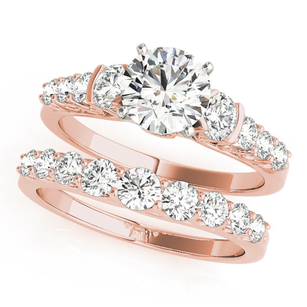 Engagement Rings Single Row Prong Set - TN50589-E