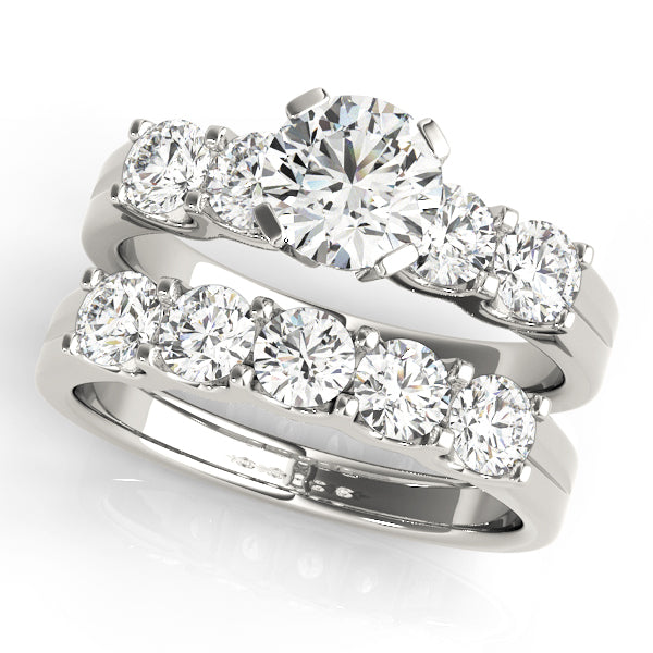 Engagement Rings Single Row Prong Set - TN50602-E