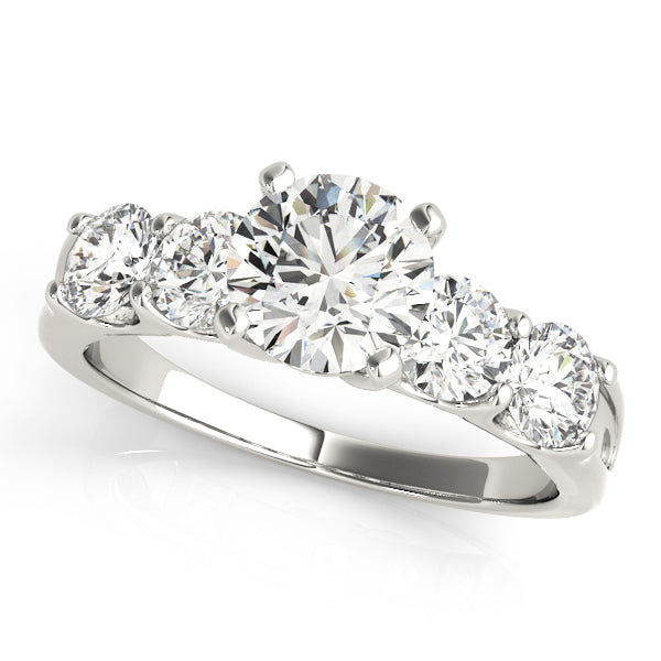 Engagement Rings Single Row Prong Set - TN50603-E