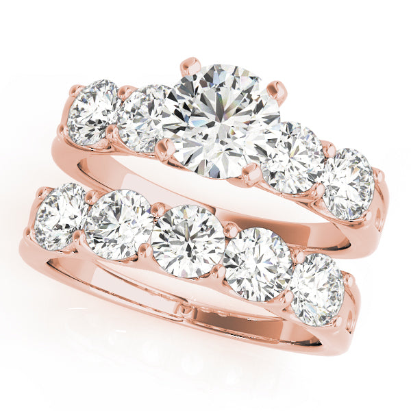 Engagement Rings Single Row Prong Set - TN50603-E