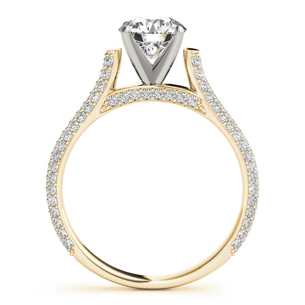 Engagement Rings Single Row Prong Set - TN50604-E