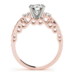 Engagement Rings 3 Stone Round - TN50620-E