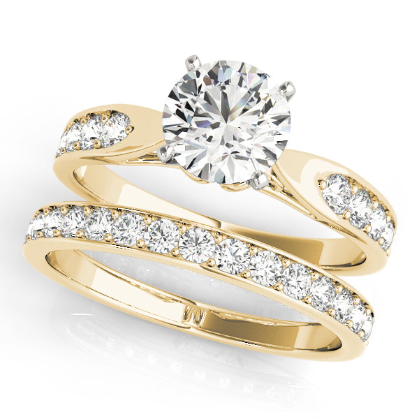 Engagement Rings Single Row Prong Set - TN50621-E