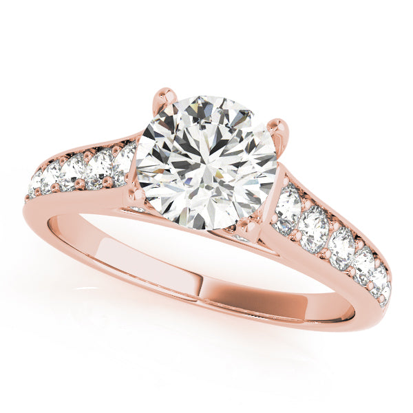 Engagement Rings Single Row Prong Set - TN50628-E