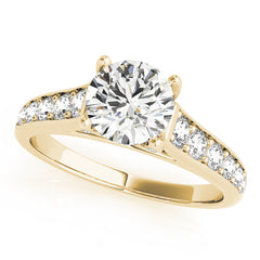 Engagement Rings Single Row Prong Set - TN50628-E