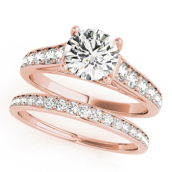 Engagement Rings Single Row Prong Set - TN50628-E