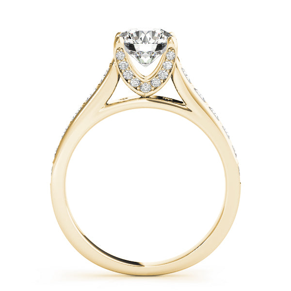 Engagement Rings Single Row Prong Set - TN50628-E