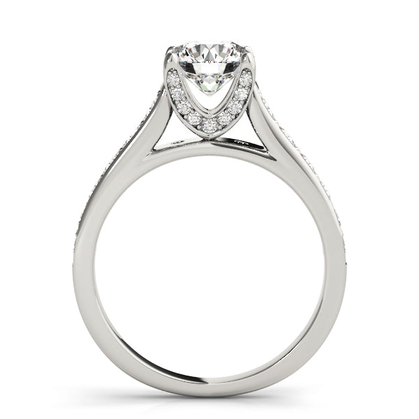 Engagement Rings Single Row Prong Set - TN50628-E