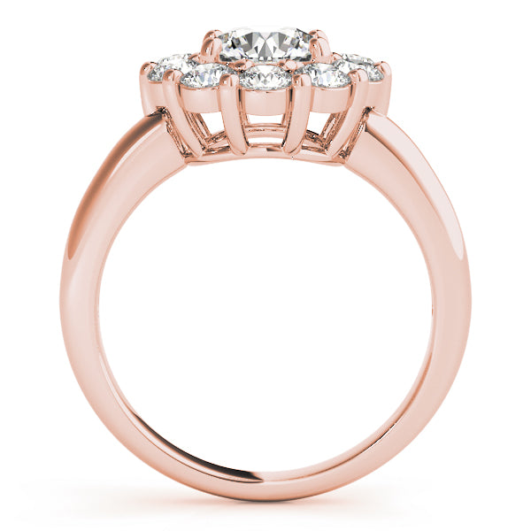 Engagement Rings Halo Round - TN50630-E