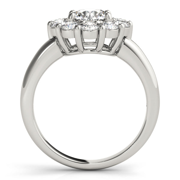 Engagement Rings Halo Round - TN50630-E