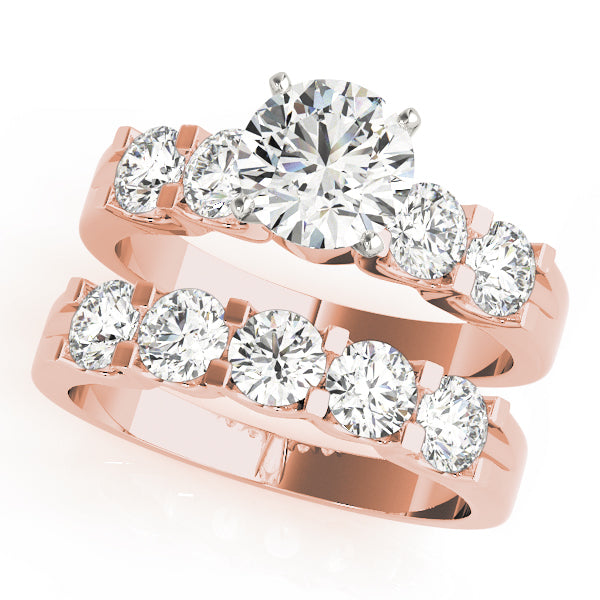 Engagement Rings Single Row Prong Set - TN50634-E