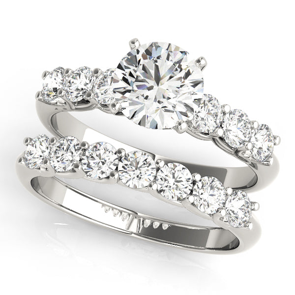 Engagement Rings Single Row Prong Set - TN50641-E