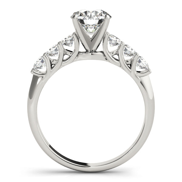 Engagement Rings Single Row Prong Set - TN50641-E