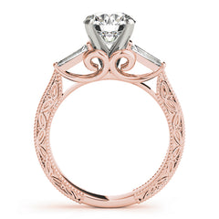 Engagement Rings 3 Stone Baguette - TN50642-E