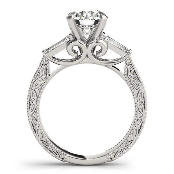 Engagement Rings 3 Stone Baguette - TN50642-E