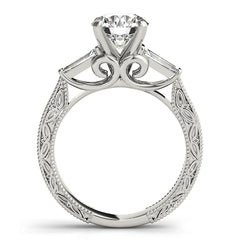 Engagement Rings 3 Stone Baguette - TN50642-E